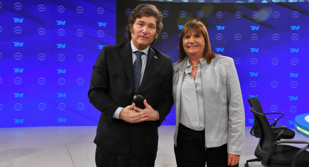 Patricia Bullrich, Javier Milei