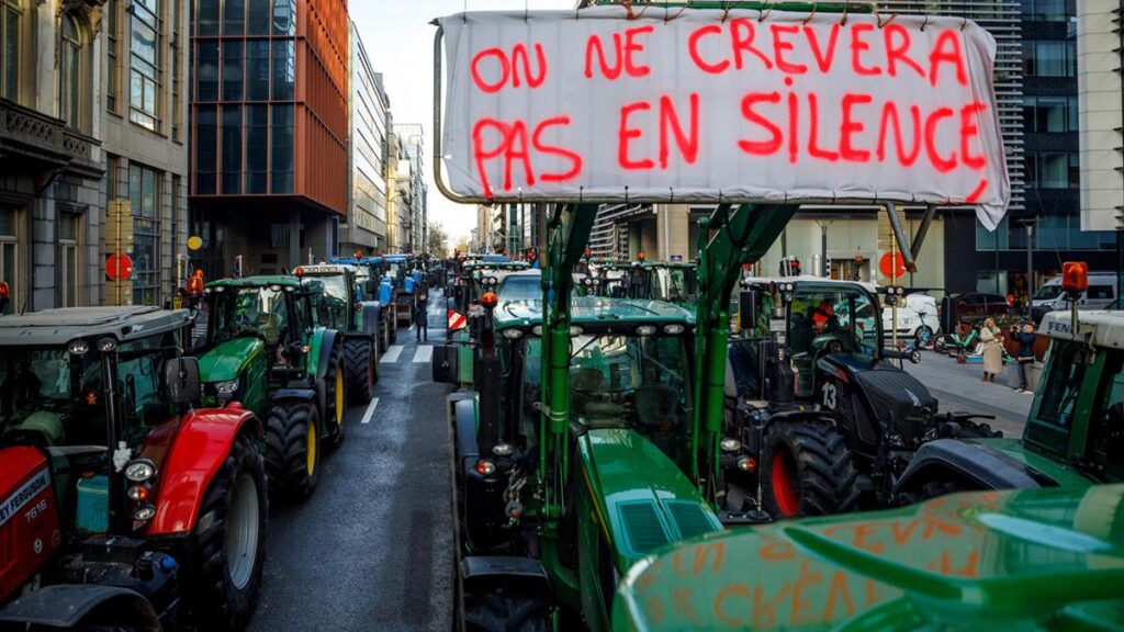 Protestas agricultores, campo, europa