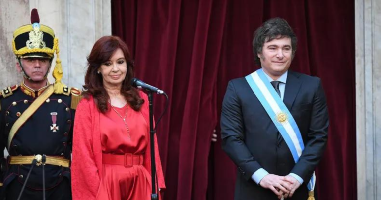 Cristina Kirchner, Javier Milei, campo