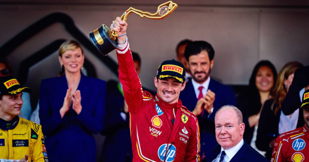 Charles Leclerc, Fórmula 1, Mónaco