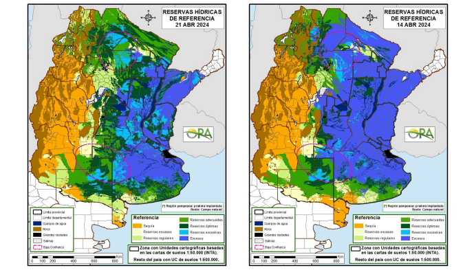 Clima, La Niña, campo