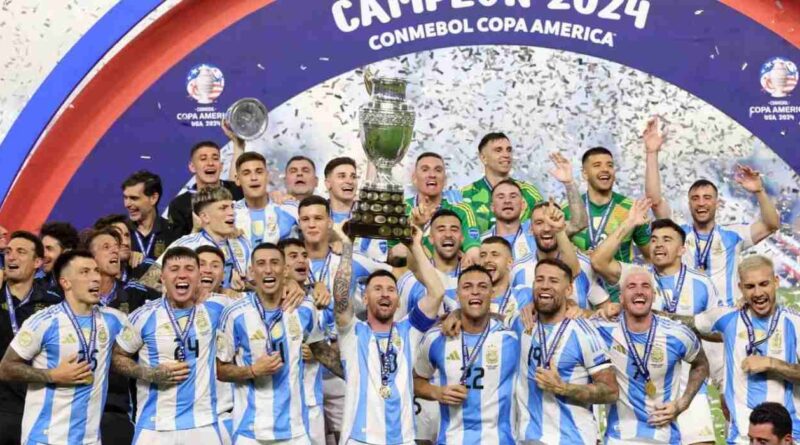 Copa América, Argentina, Colombia, campeón