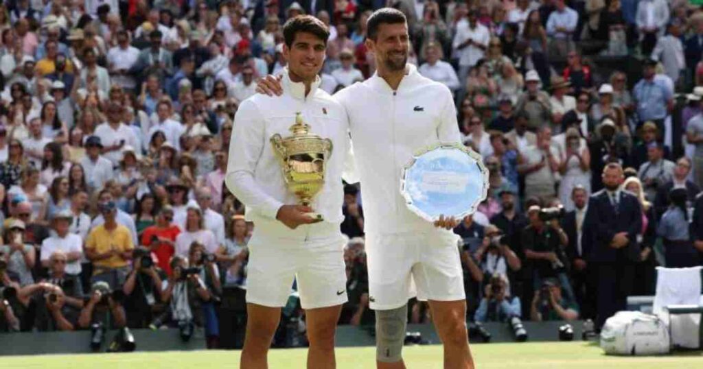 Carlos Alcaraz, Wimbledon, Novak Djokovic