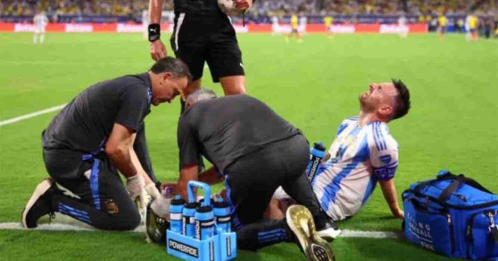 Lionel Messi, Inter de Miami, lesión