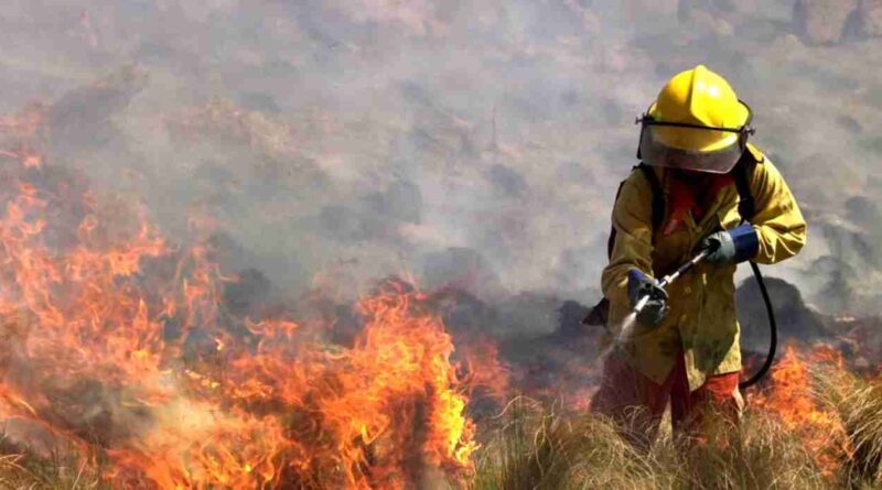 Córdoba, Alerta roja, incendios