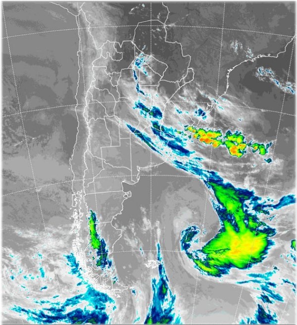 lluvias, zona núcleo