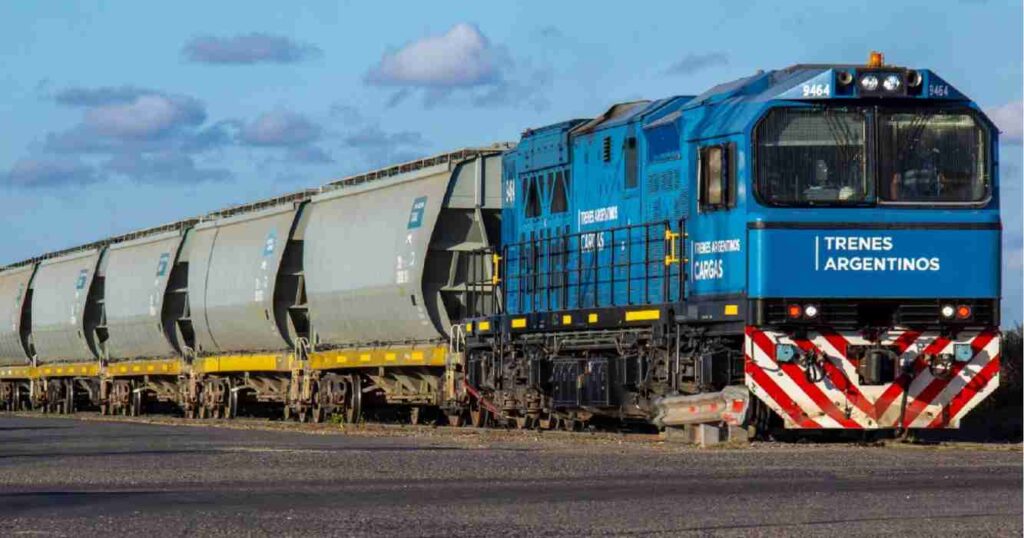 Trenes argentinos, campo, paro de trenes