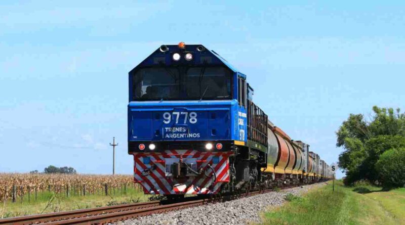 Trenes de cargas, belgrano