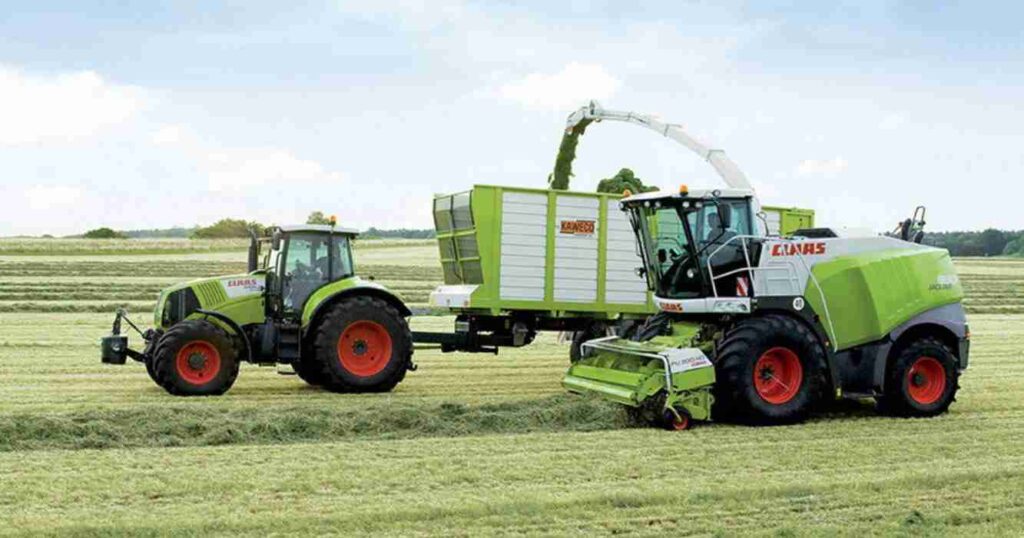 Maquinaria agrícola, campo