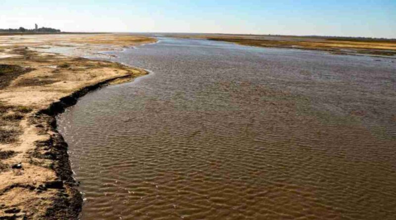 Río Paraná, sequía