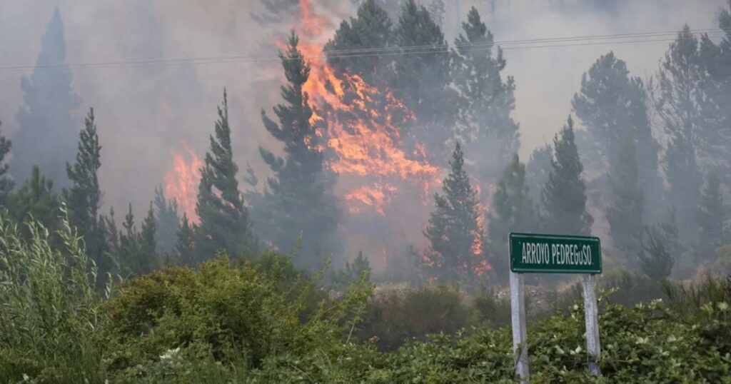 Incendio, Epuyén