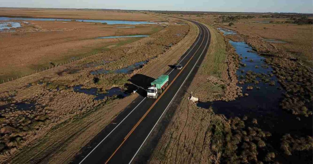 Ruta del Mercosur, Rutas Nacionales, campo