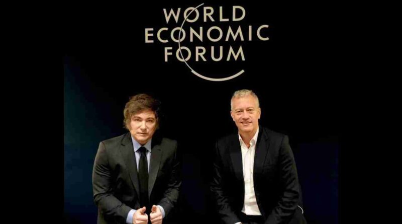 Javier Milei, Davos, James Quencey