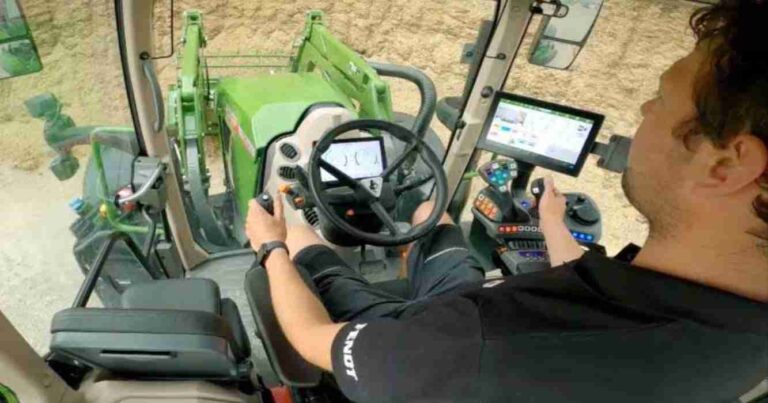 Maquinaria agrícola, tractor, tecnología