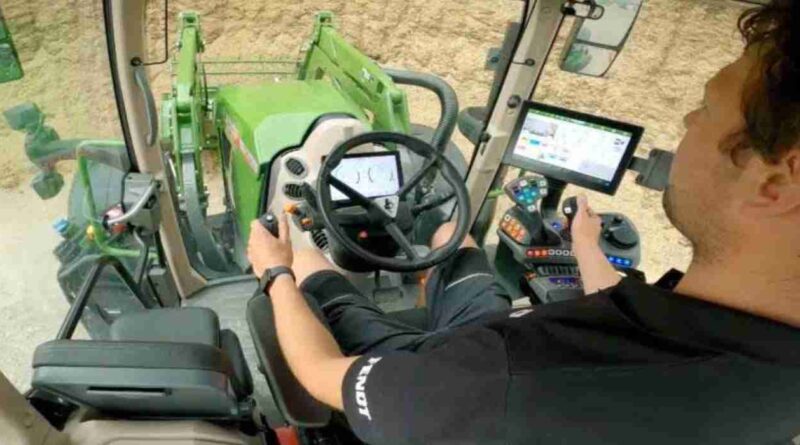 Maquinaria agrícola, tractor, tecnología