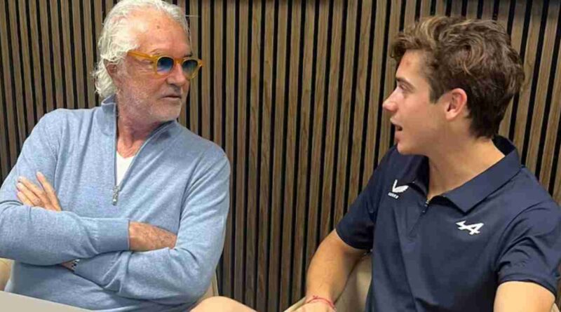 Franco Colapinto, Flavio Briatore