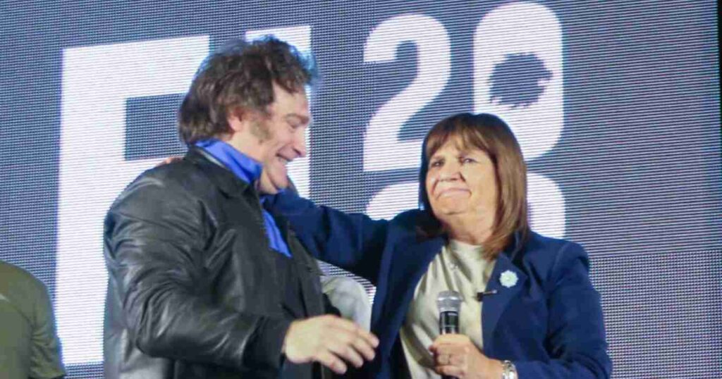 Javier Milei, Patricia Bullrich, Seguridad Nacional