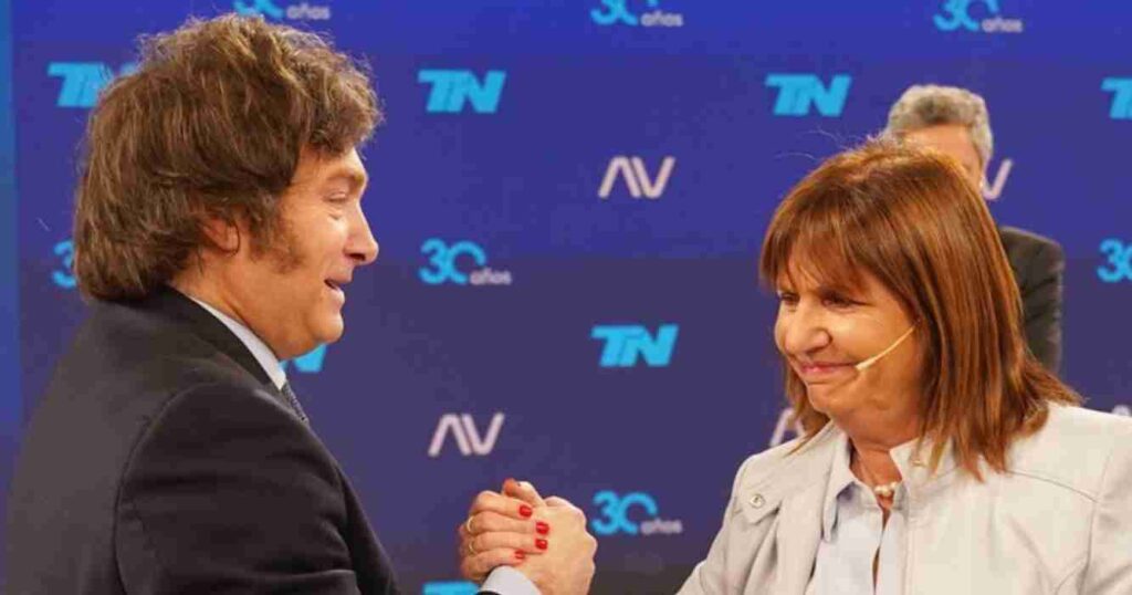 Javier Milei, Patricia Bullrich, Seguridad Nacional