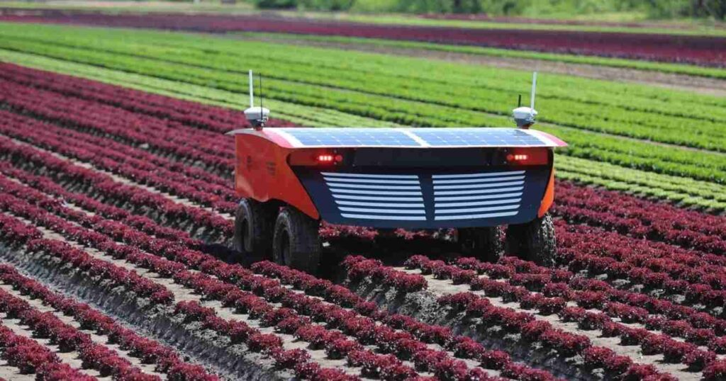 Agricultura, tecnología, robots, maquinaria agrícola