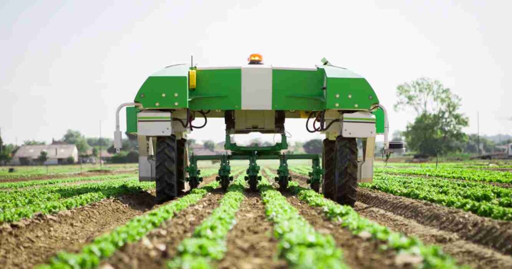 Agricultura, tecnología, robots, maquinaria agrícola