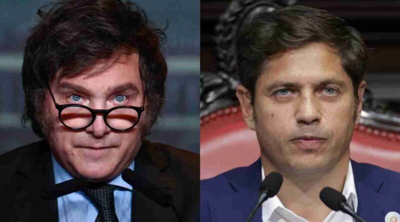 Javier Milei, Axel Kicillof, Buenos Aires