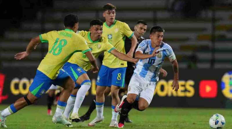 Argentina, sub 20, Brasil